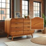 komoda drewniana łódź