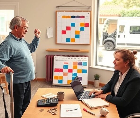 Jak zaplanować miesięczne turnusy rehabilitacyjne po udarze przy ograniczonym budżecie i pracy opiekuna na etacie?