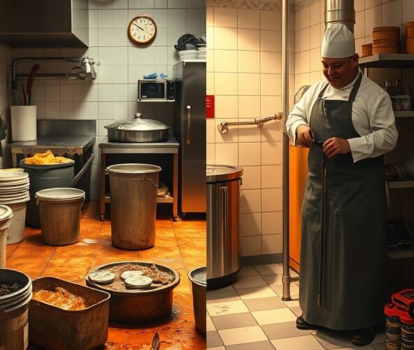 Jak automatyczne opróżnianie separatorów tłuszczu zmniejszy koszty serwisu w małej restauracji?