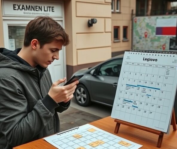 Gdzie sprawdzić terminy egzaminów na prawo jazdy w Legionowie?