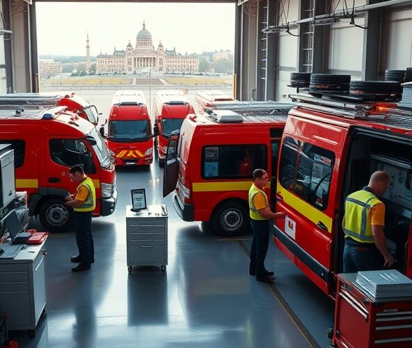 Jak skrócić przestoje serwisu pojazdów ratowniczych OSP w Warszawie?
