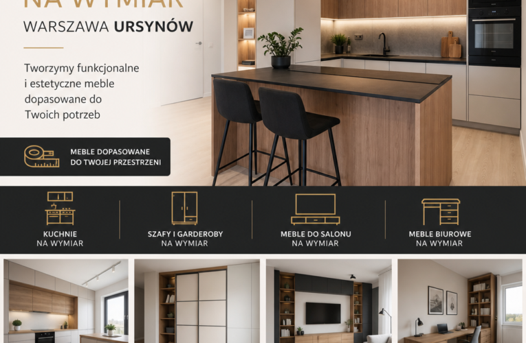 Meble na wymiar w Warszawie Ursynów – Jak stworzyć idealne wnętrze?